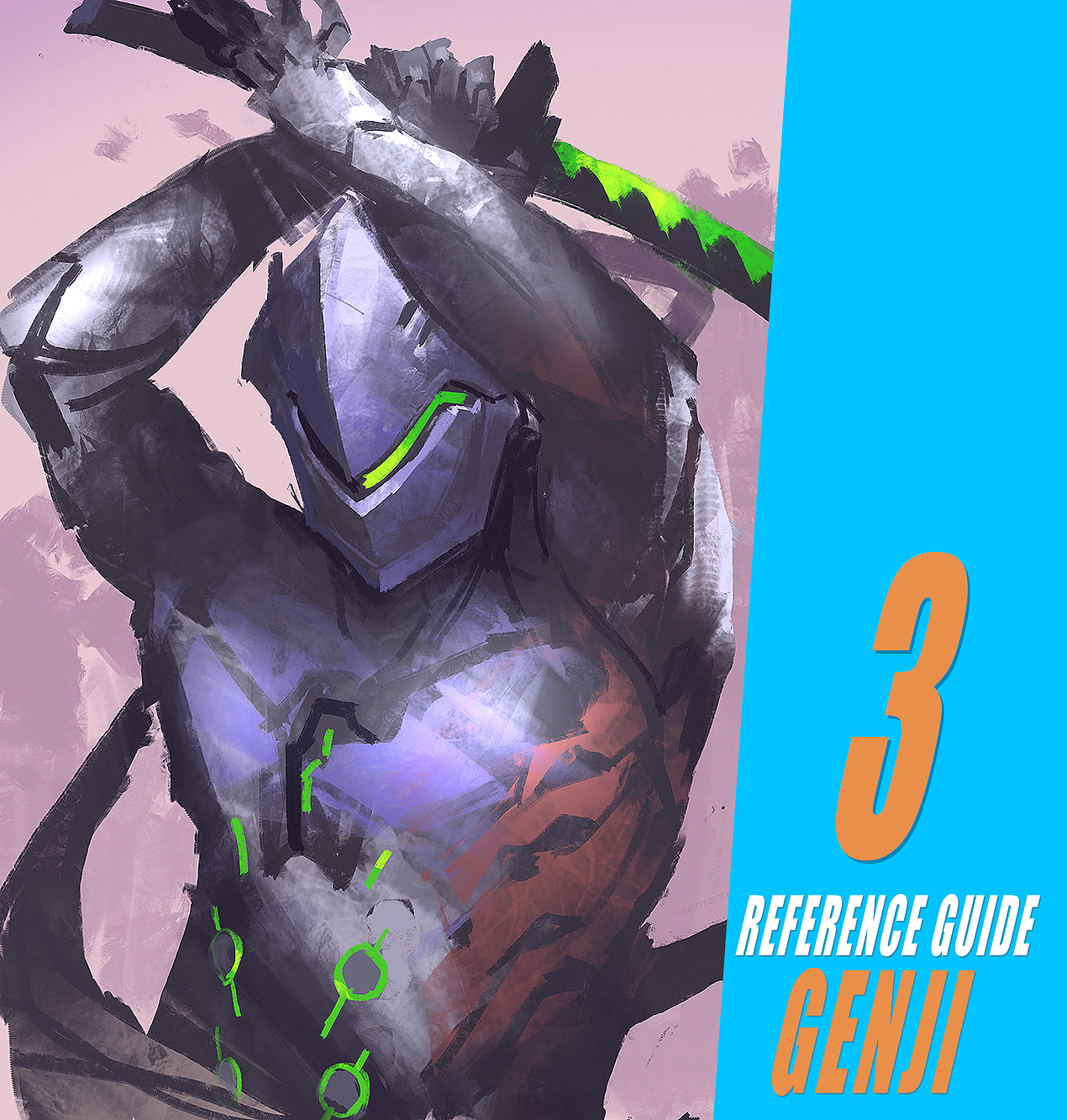 守望先锋同人-岛田源氏genji(步骤)