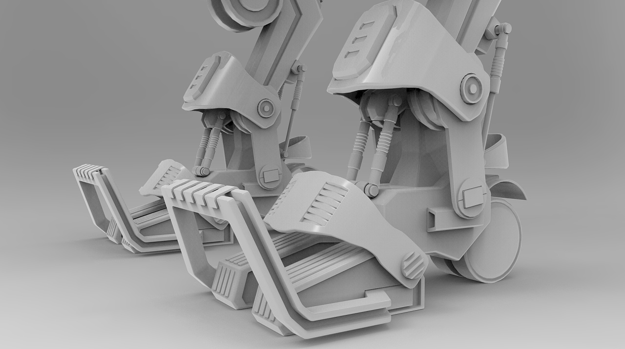 《泰坦陨落模型制作》|三维|机械/交通|梦枭 - 原创作品 - 站酷