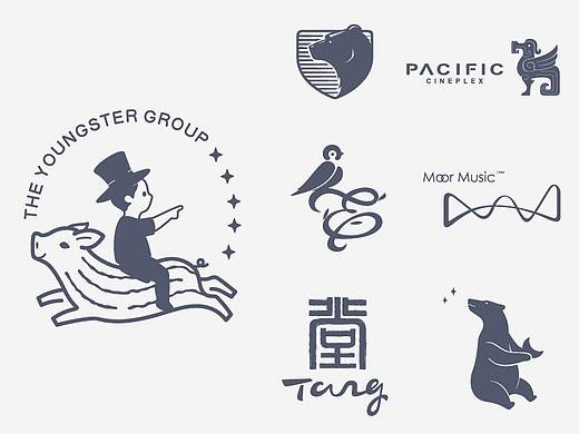 重庆vi设计 宠物LOGO 影视LOGO 重庆LOGO设计 设计师