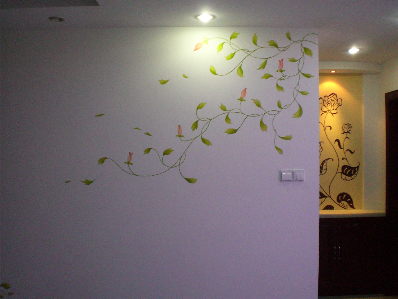 大学生做的各种墙绘,丙烯画兼职(老作品翻箱底的打包放站酷~o(∩_∩)o