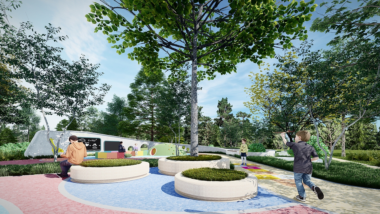 儿童活动区景观设计