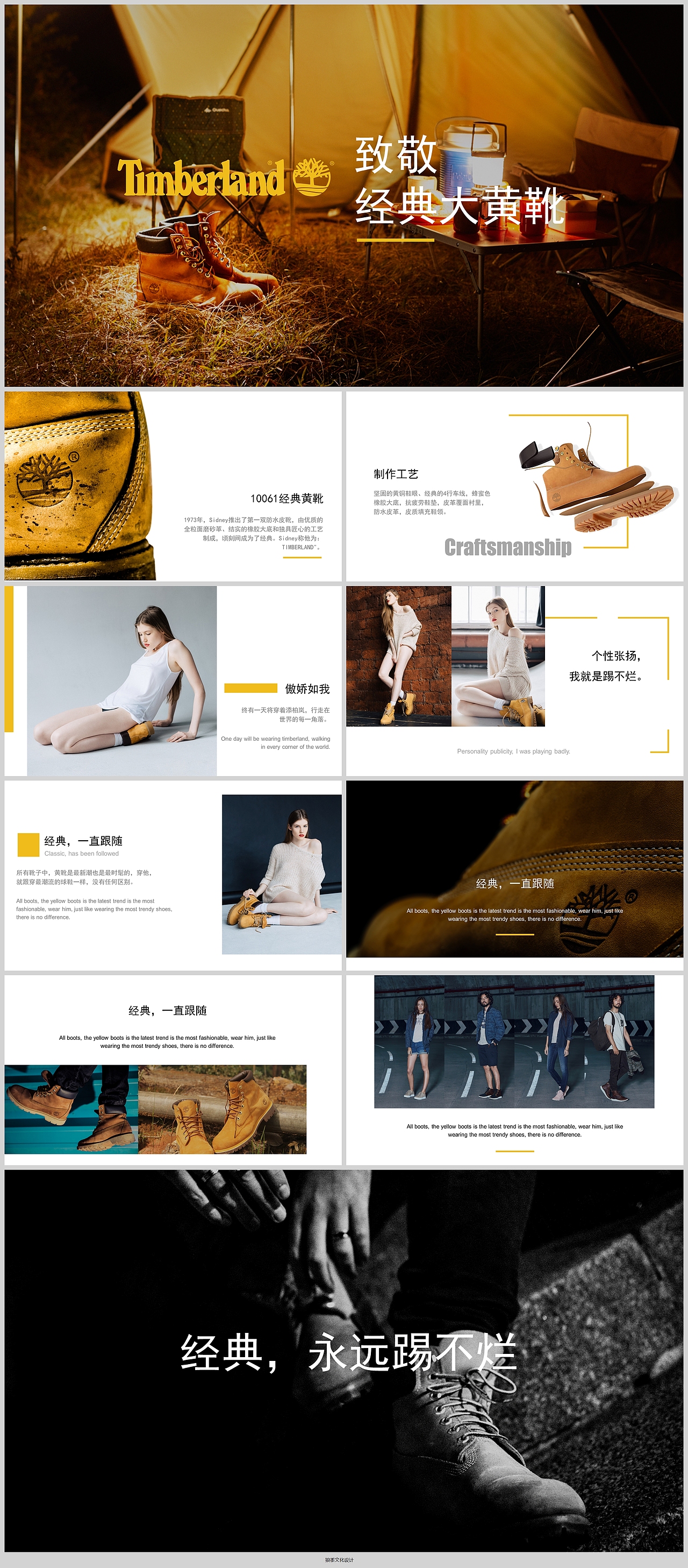 timberland PPT制作