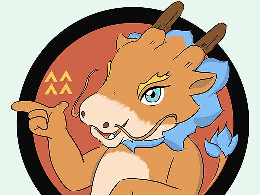 小橘龙（个人主页-ZNjMzMzkzMDQ=） - IP形象 - 站酷设计师飞翔在亚德里亚海原创素材 - 站酷ZCOOL