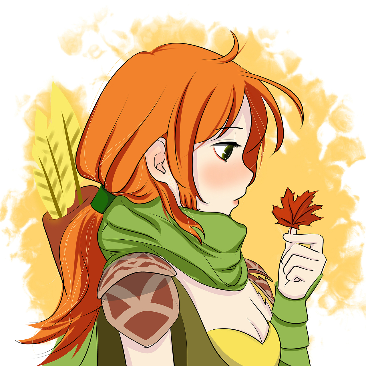 小菜喵手绘dota2英雄头像