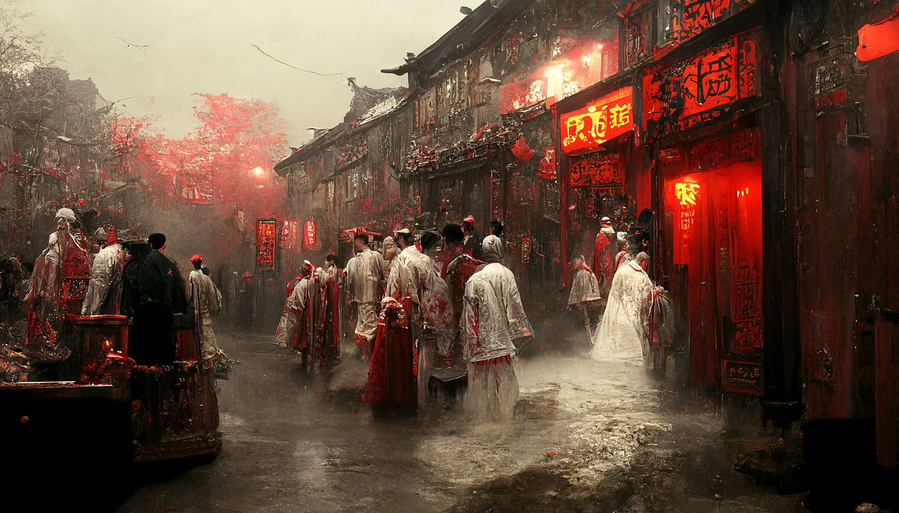 [ai.02]"红白撞煞,茅山禁术" 一 中式民俗恐怖故事