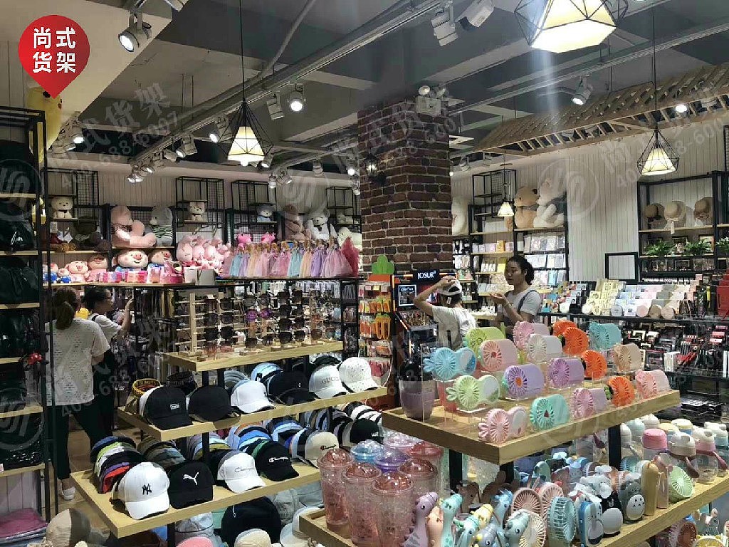 药店货架展示柜大创百货小零食促销架堆头架整店出售