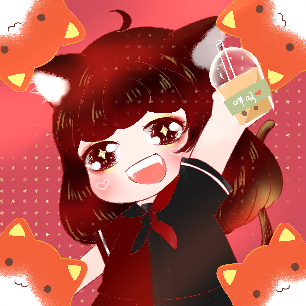 兽耳q萌小头像系列