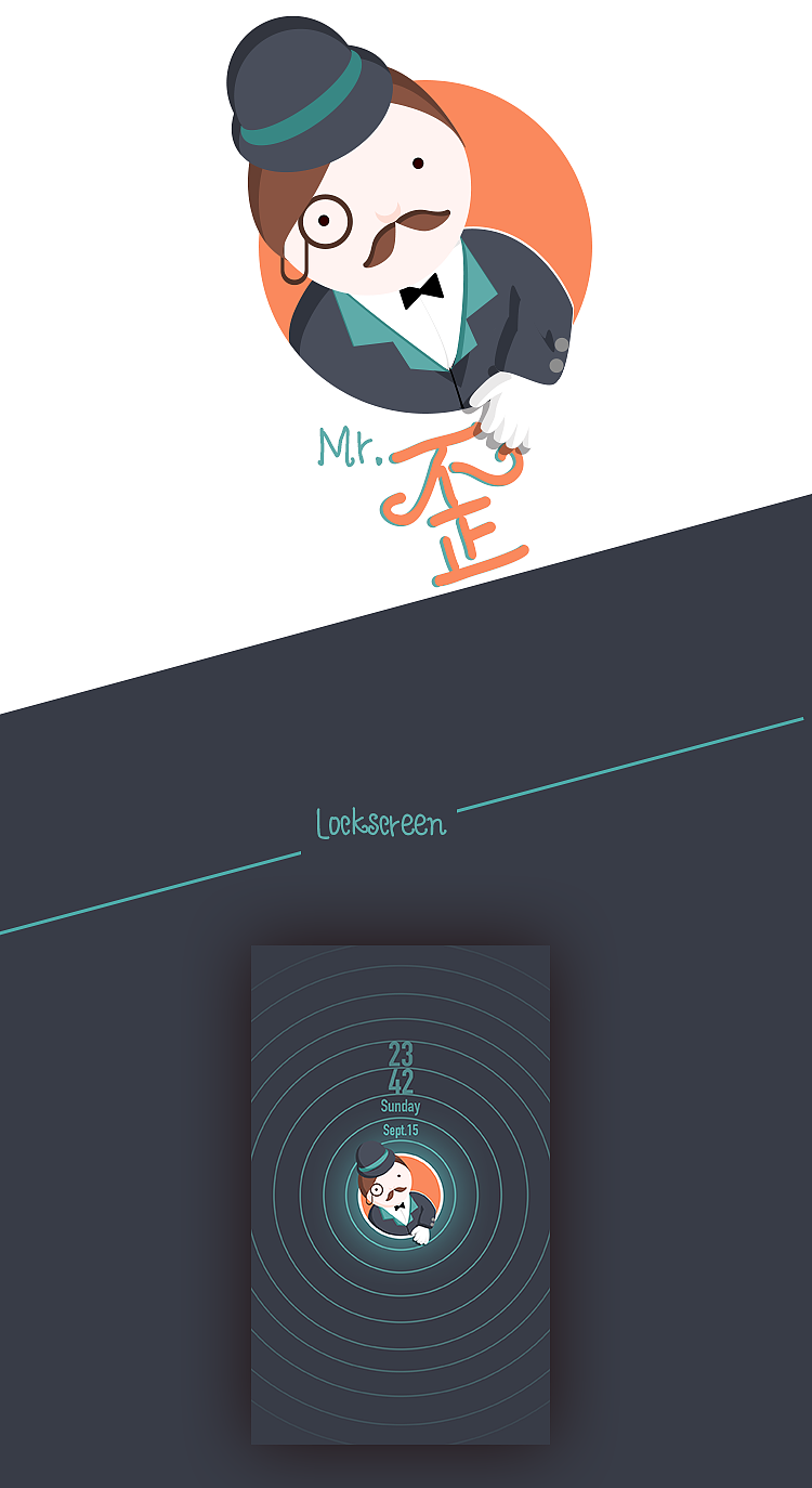 Mr.歪（图ZMjA5NzI1NzI=） - 主题/皮肤 - 站酷设计师okado原创素材 - 站酷ZCOOL