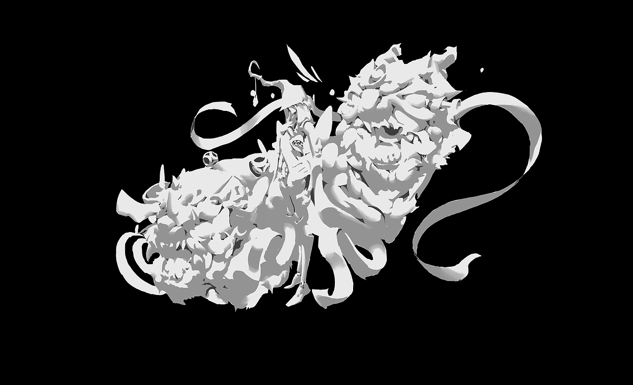 醒狮（图ZMjA0OTgwOTE2） - 概念设定 - 站酷设计师吃云松原创素材 - 站酷ZCOOL
