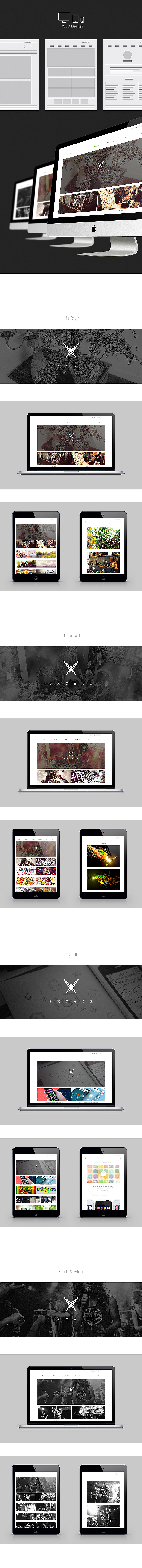 PXYAIR Brand Lab 2014版本的个人网站／VI视觉系统／APP（图ZMTM3MTY1NzI=） - 品牌 - 站酷设计师大元pxyair原创素材 - 站酷ZCOOL