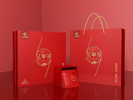 花草茶礼盒设计