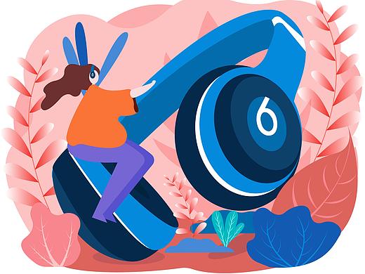 Beats耳麦（个人主页-ZMzE1MzM4ODA=） - 创作习作 - 站酷设计师小68原创素材 - 站酷ZCOOL