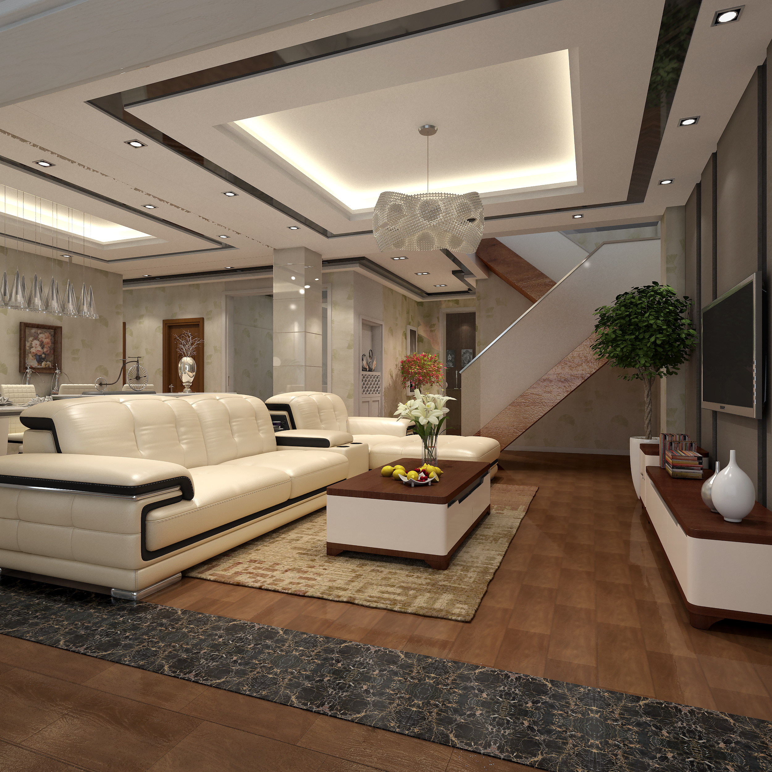 小沙发，大氛围，家具3D效果图设计，家具设计|空间|家装设计|艺帮设计 - 原创作品 - 站酷 (ZCOOL)
