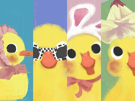 Cute duck