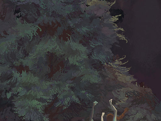 月下之舞（个人主页-ZNjI4NTM3NzI=） - 商业插画 - 站酷设计师蓖麻开发999原创素材 - 站酷ZCOOL