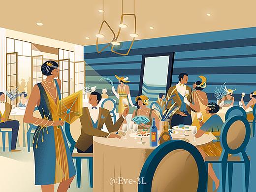 《嘉人》HOTELS插画