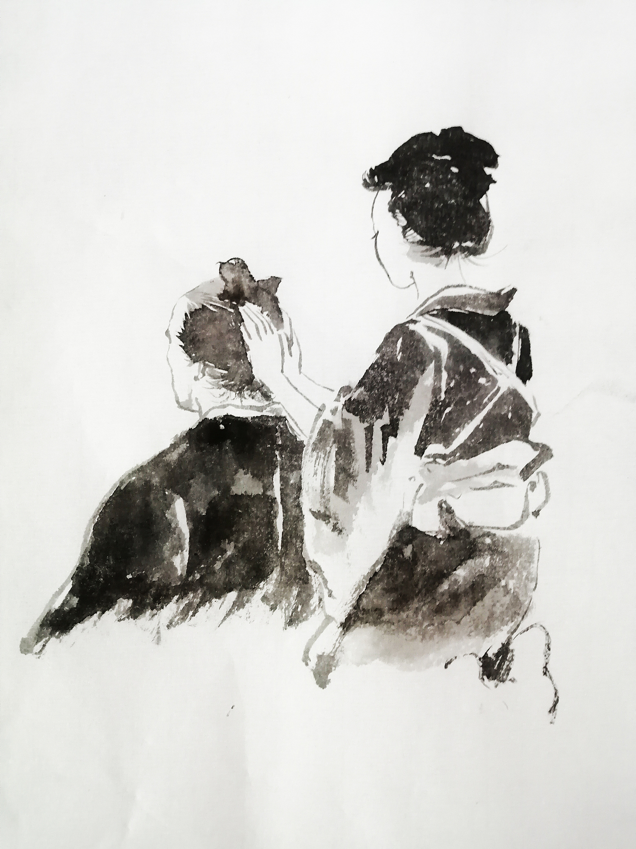 黄昏清兵卫（图ZMTc1MzcwNzEy） - 艺术插画 - 站酷设计师王小坡原创素材 - 站酷ZCOOL