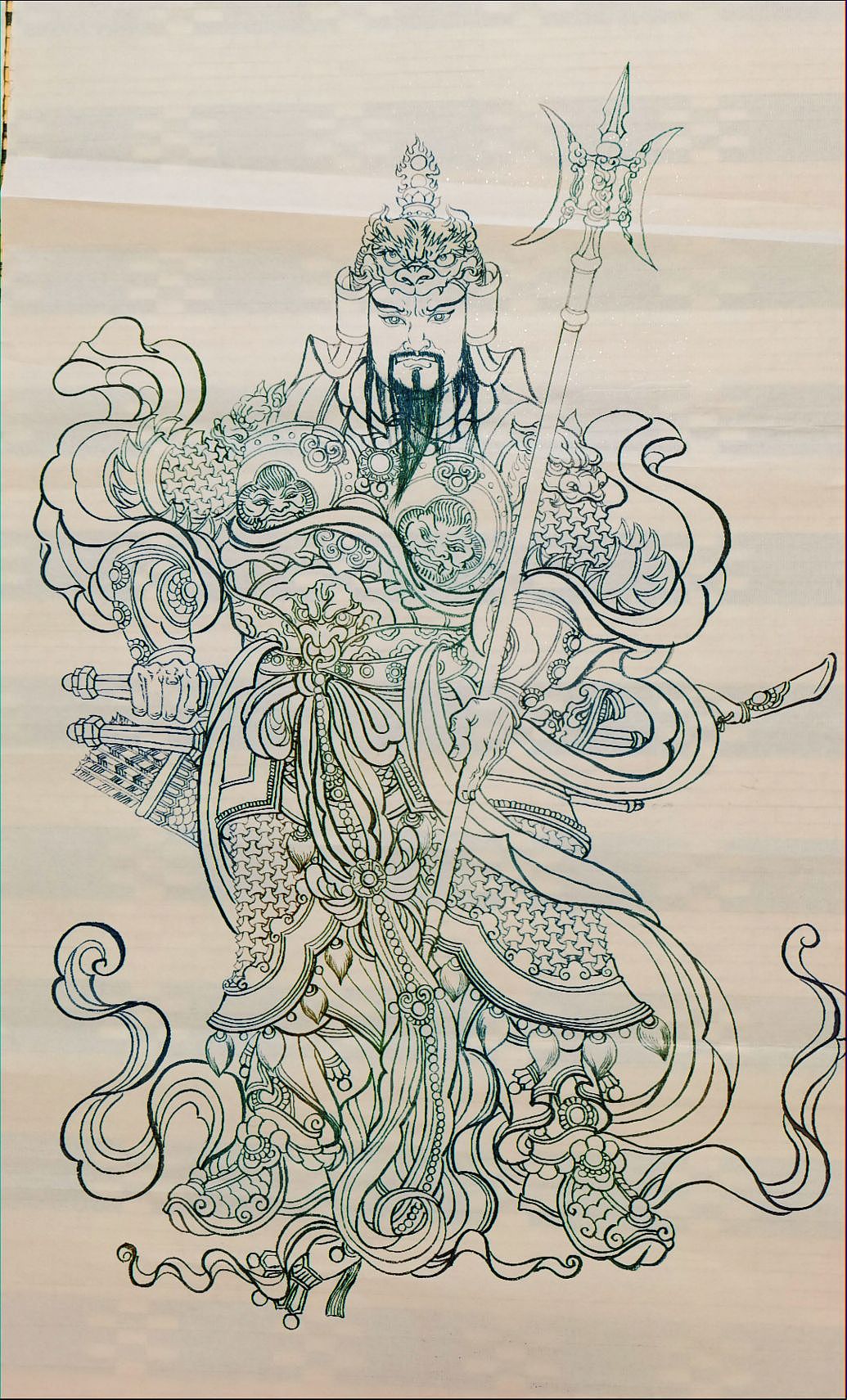 门神（图ZMzI3NzgwMzky） - 艺术插画 - 站酷设计师301064844原创素材 - 站酷ZCOOL