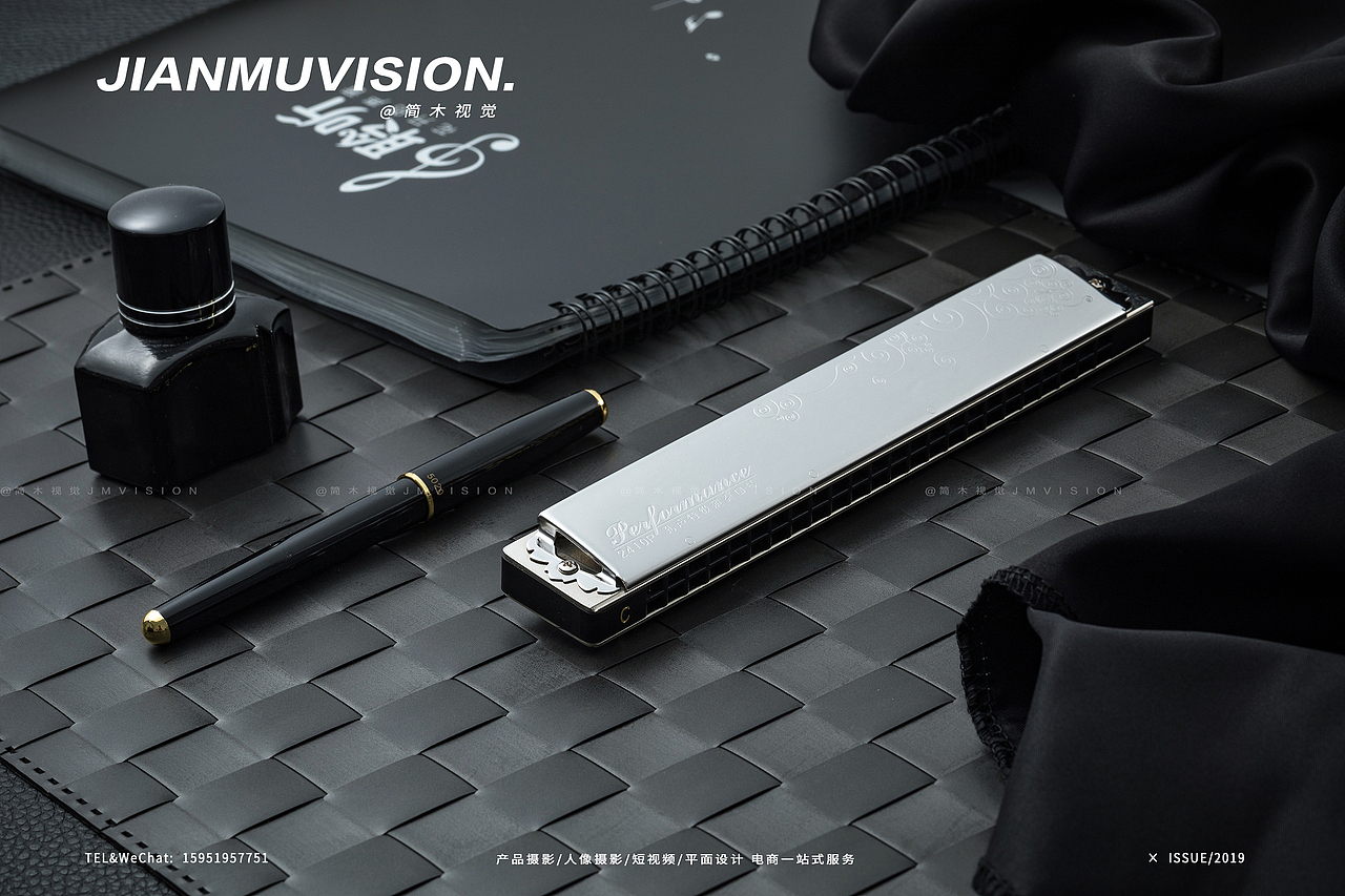 口琴拍摄 ✖ 乐器类学生口琴场景拍摄电商产品淘宝摄影
