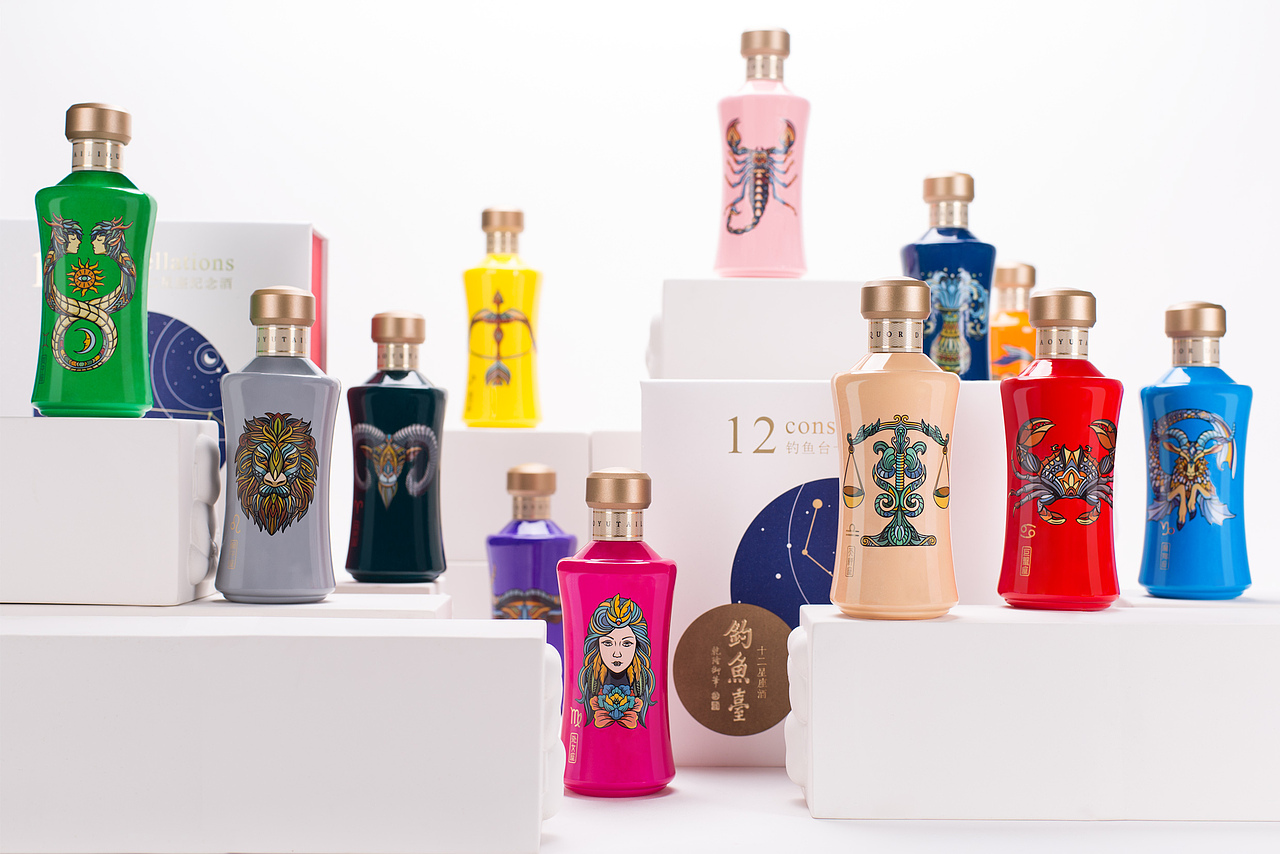 十二星座酒（图ZMTMzNjE3OTYw） - 包装 - 站酷设计师大家创库原创素材 - 站酷ZCOOL