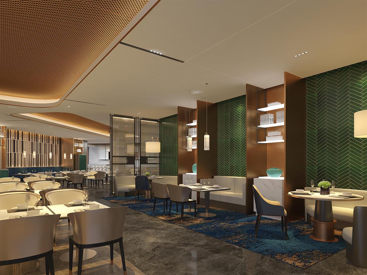 am设计 |沧州渤海酒店全日制餐厅,惊艳亮相!