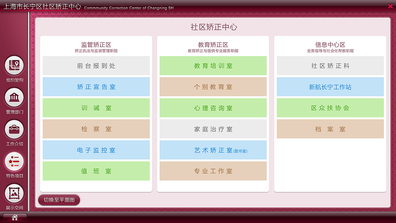 司法局触摸屏展示