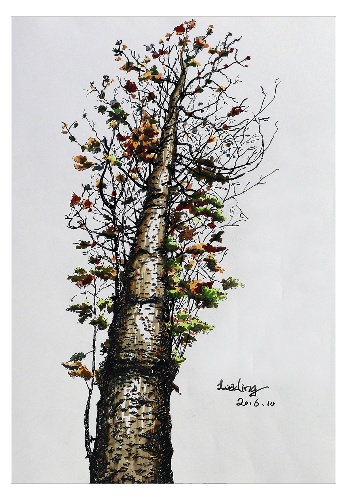 树木 树人(活在当下,做好自己)