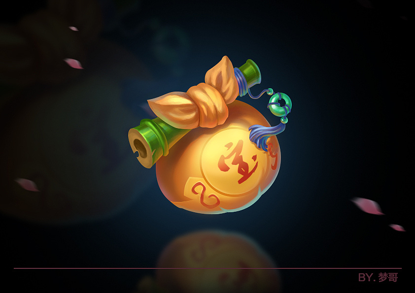 中国风游戏ui图标 原创作品