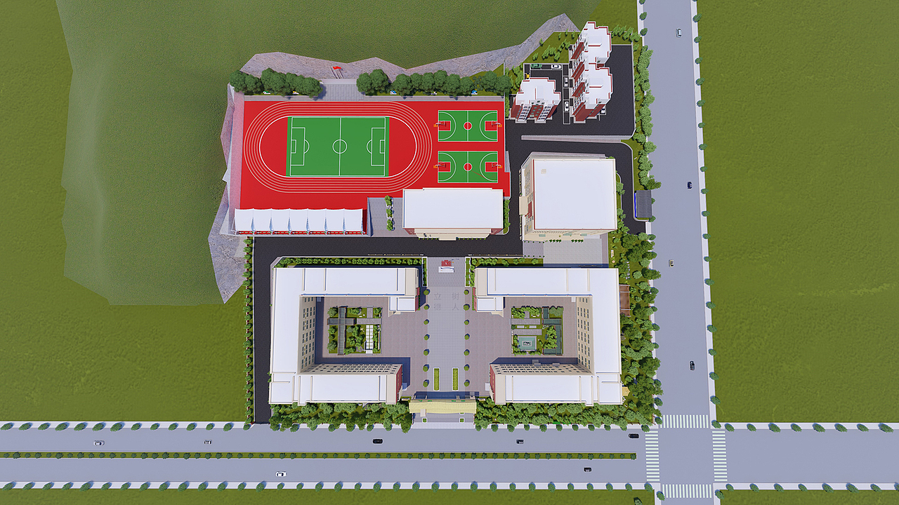 竹韵校园文化（图ZMjIwMjA4MDY0） - 景观设计 - 站酷设计师森美文化设计原创素材 - 站酷ZCOOL