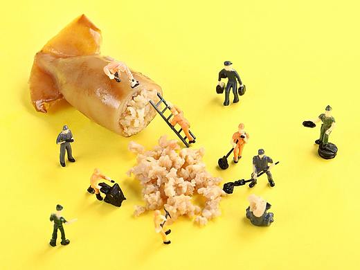 海边人鱿鱼仔摄影