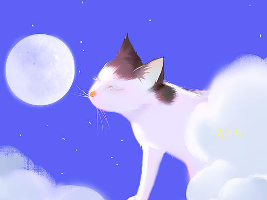 貓咪（個人主頁-ZNTQzMjE2Mjg=） - 創(chuàng)作習作 - 站酷設計師橙汁味兒的晴天原創(chuàng)素材 - 站酷ZCOOL