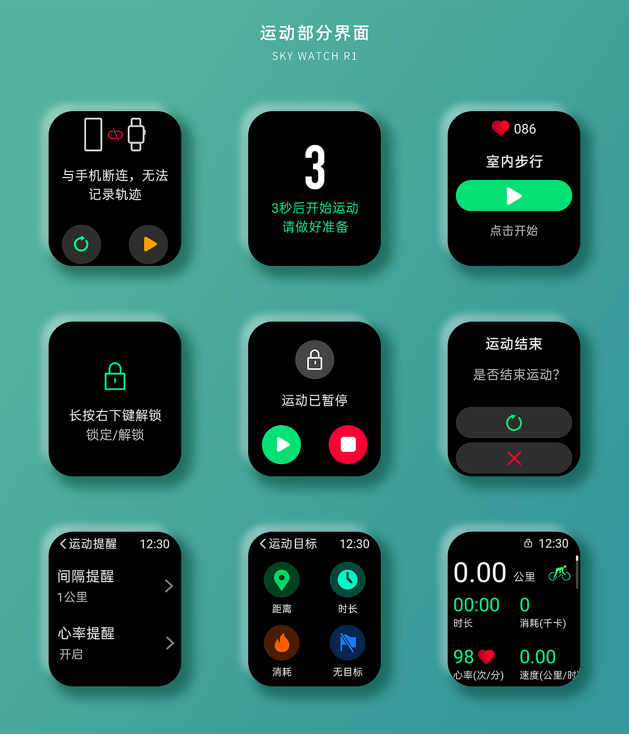 智能穿戴手表项目合集