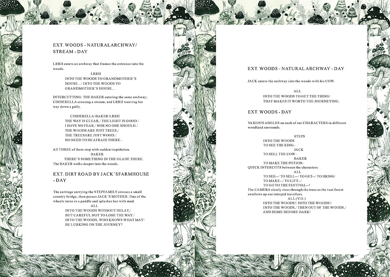 INTO THE WOODS 11-23（图ZMjkzOTcxNTI=） - 书籍/画册 - 站酷设计师ZUOJennyZUO原创素材 - 站酷ZCOOL