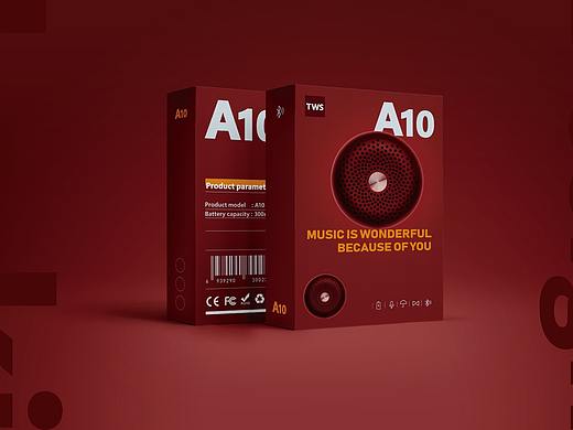 小音箱包装（个人主页-ZNDA0NDExNzI=） - 包装 - 站酷设计师罗奇Art原创素材 - 站酷ZCOOL