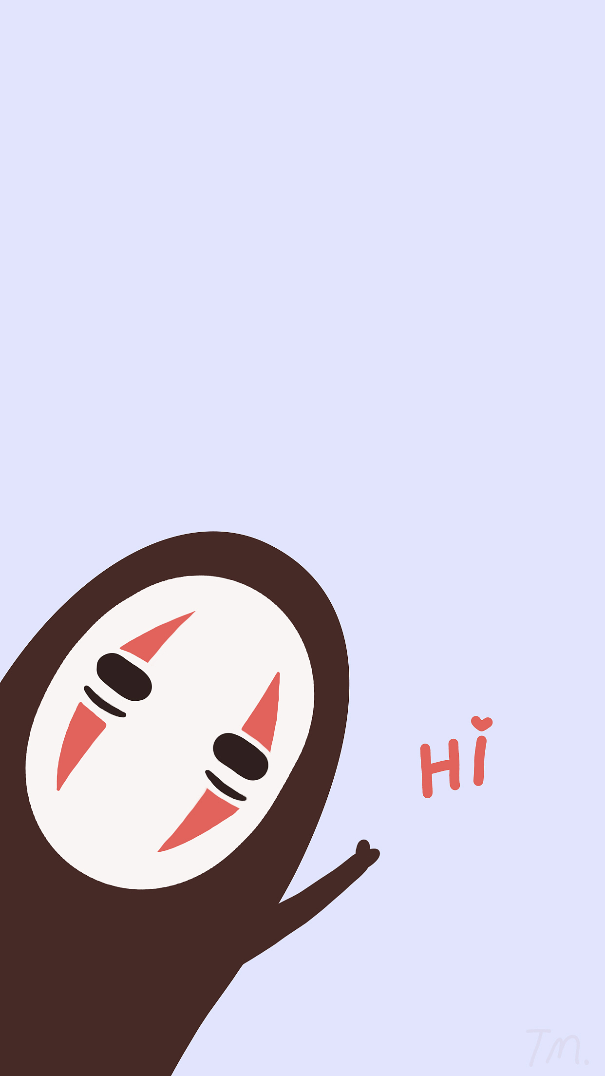 无脸男~想和你说Hi~最近可还好吗?