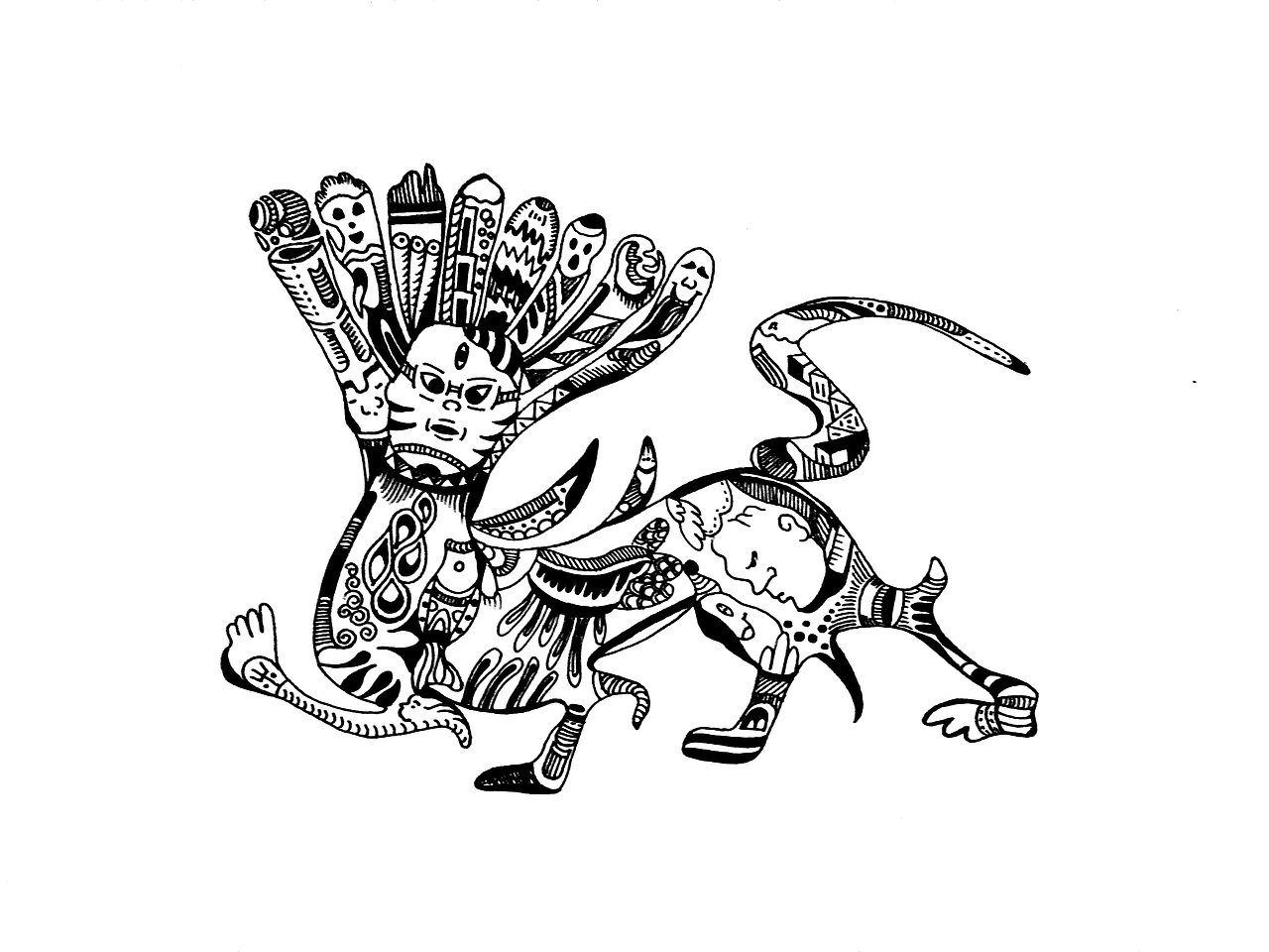 汉画像石系列插画