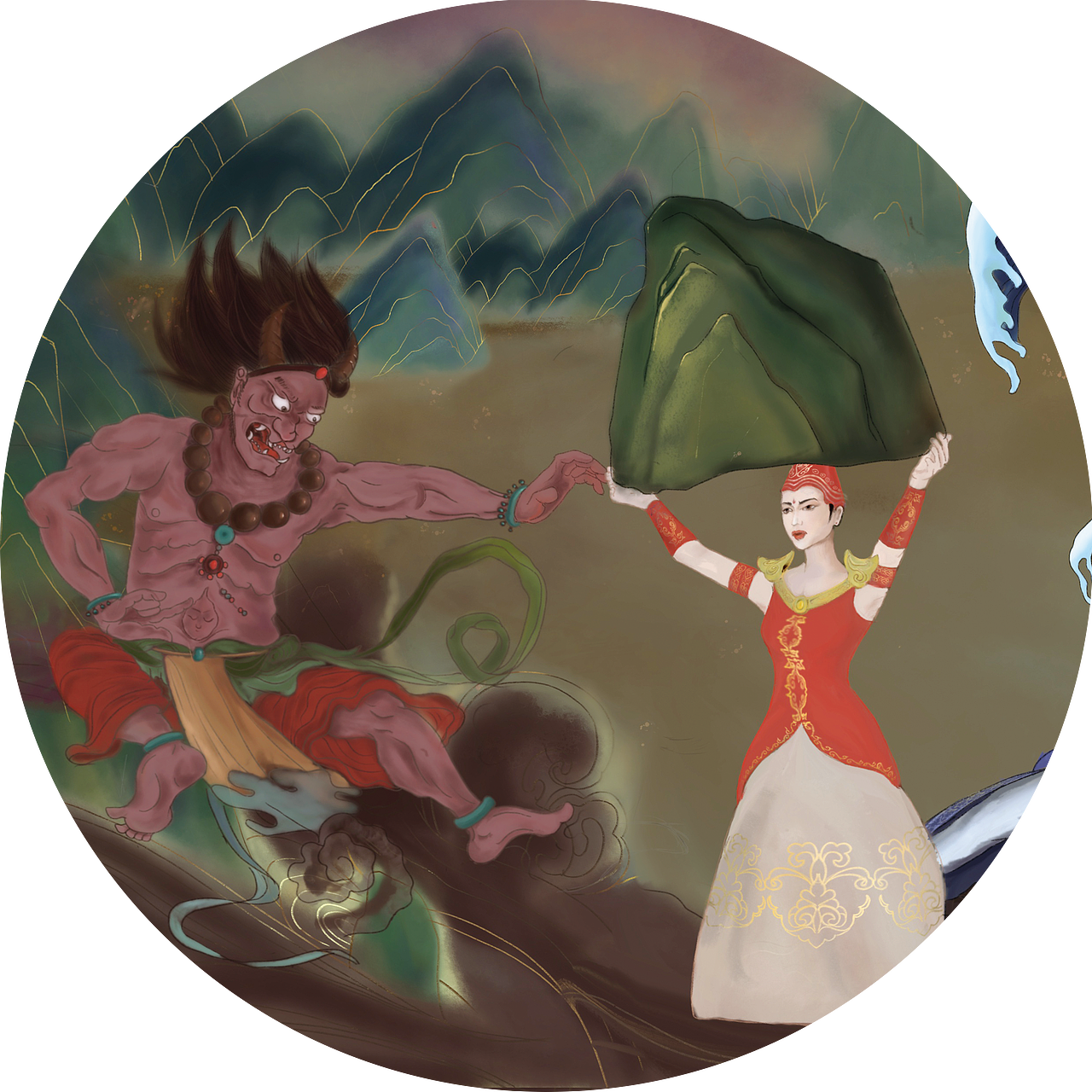 赛里木湖文创产品