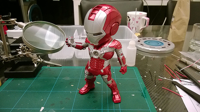 Q版，钢铁侠 MARK V 来了！！！（图ZMTAyODQ0MzY=） - 手办/模玩 - 站酷设计师步行者原创素材 - 站酷ZCOOL