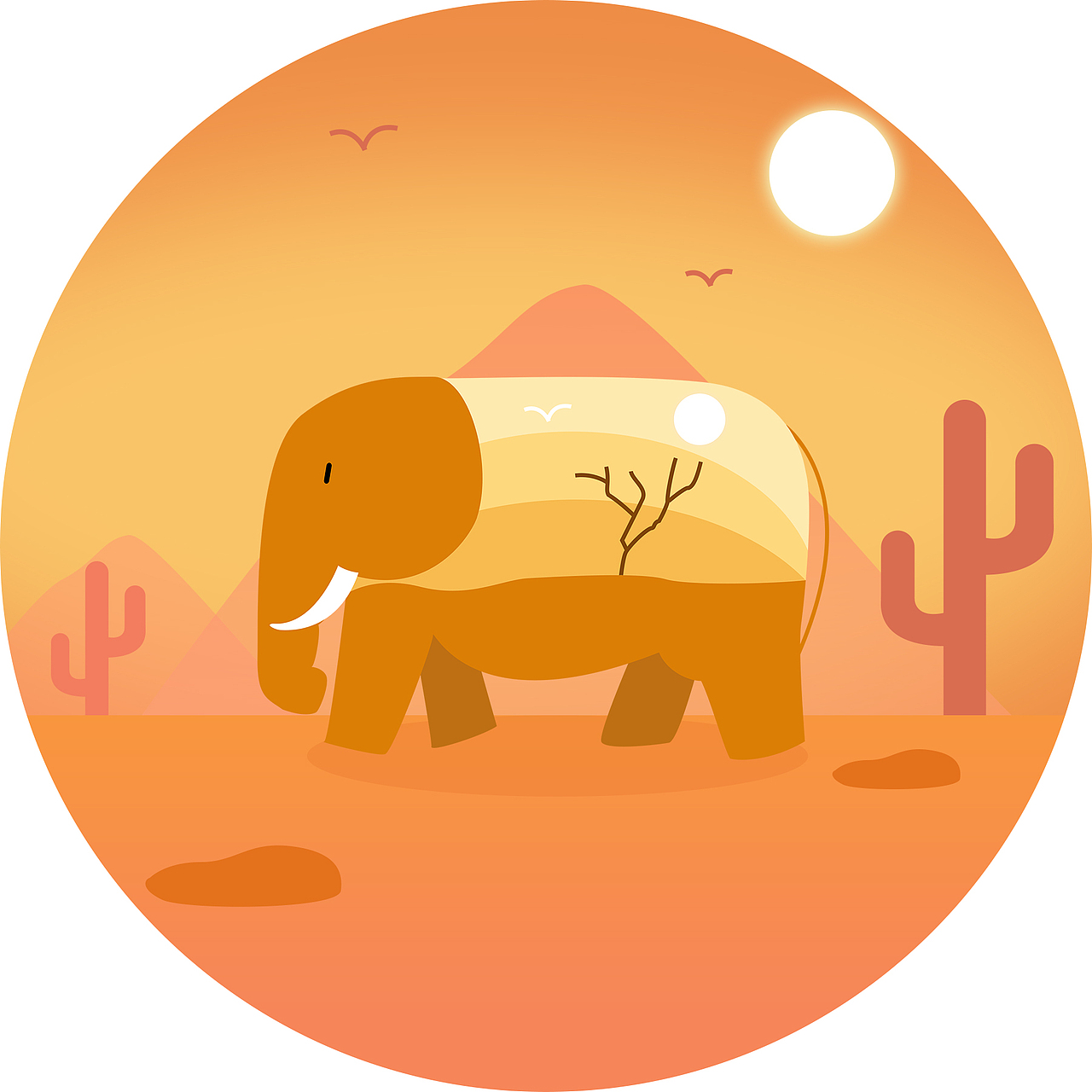 回家--保护大象