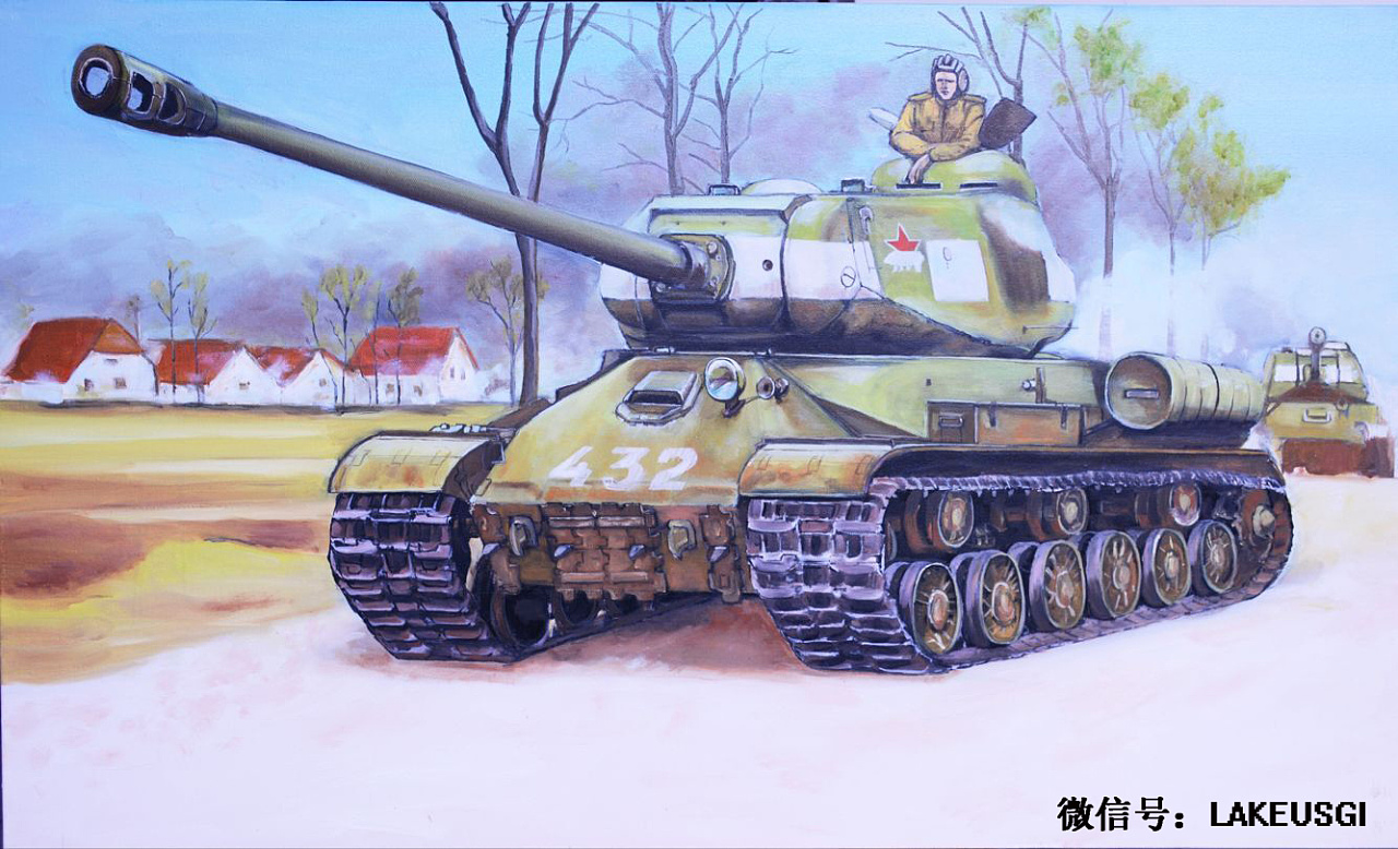 二战军事题材油画