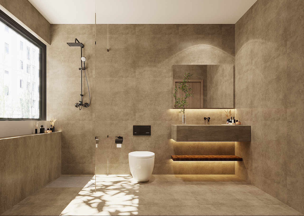 极简民宿效果图