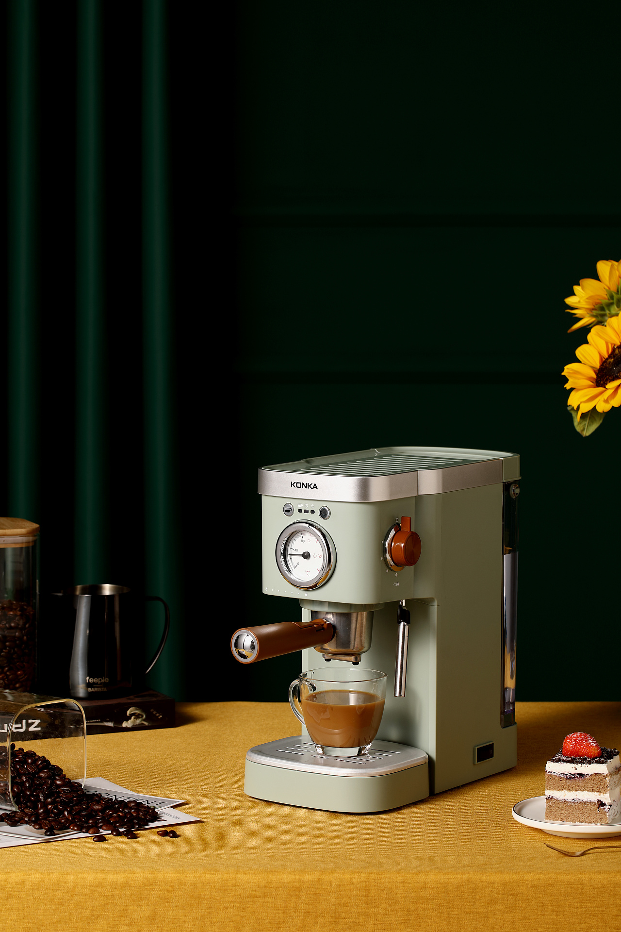 咖啡机产品拍摄