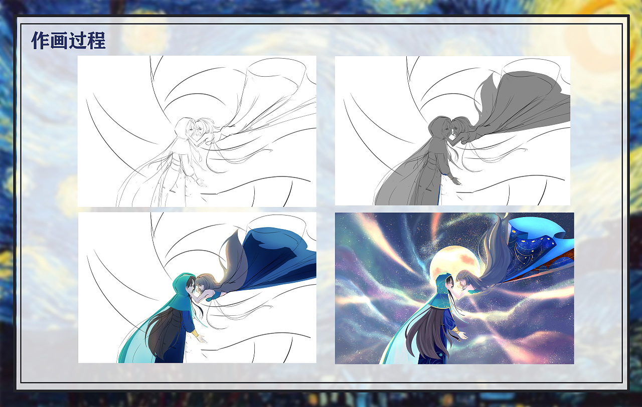 【把世界名画穿身上】-星月夜占星师