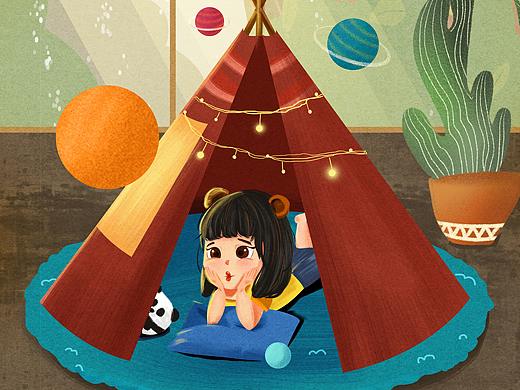 孤单小星球(个人主页-ZMzMxMTgzMjg=) - 商业插画 - 站酷设计师猫眼儿原创素材 - 站酷ZCOOL