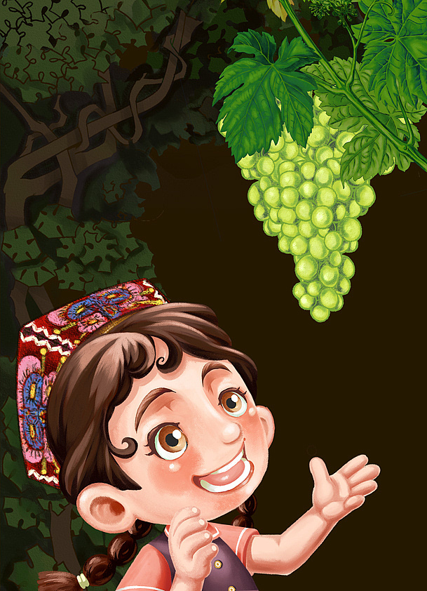 新疆“中国名优果品”-吐鲁番葡萄无核白葡萄