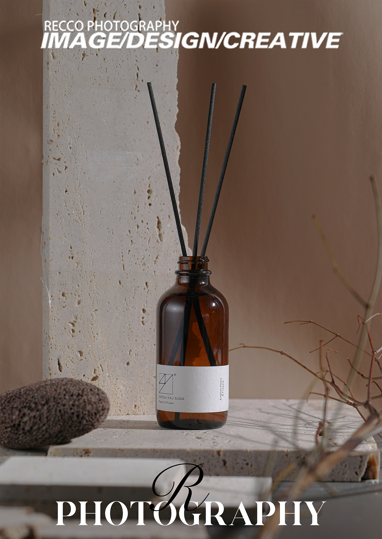 RECCO 侘寂风 产品静物苏州电商摄影 香薰/化妆刷 