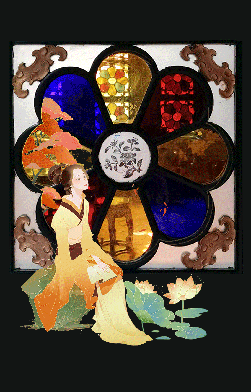 广州余荫山房插画-岭南园林（图ZMjc0MDY5NjE2） - 商业插画 - 站酷设计师莫菀原创素材 - 站酷ZCOOL