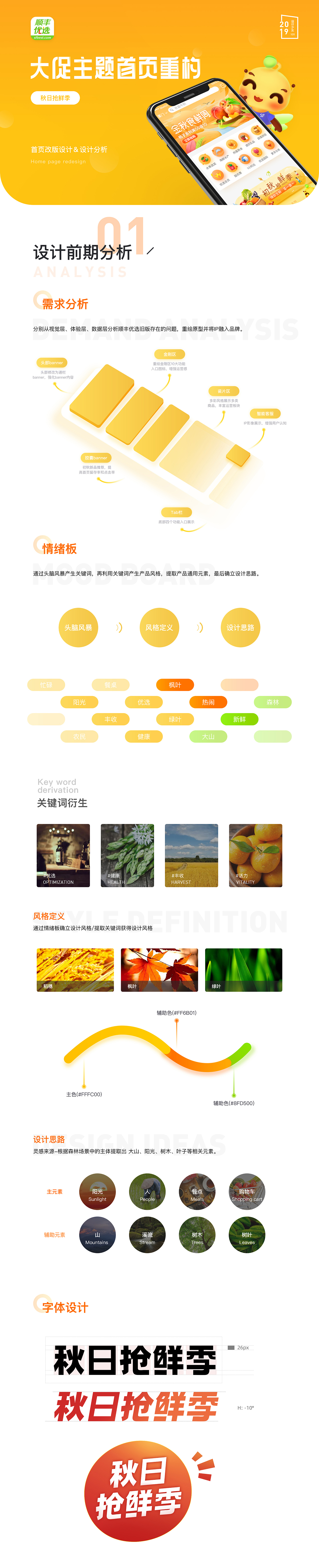 顺丰优选大促主题首页重构