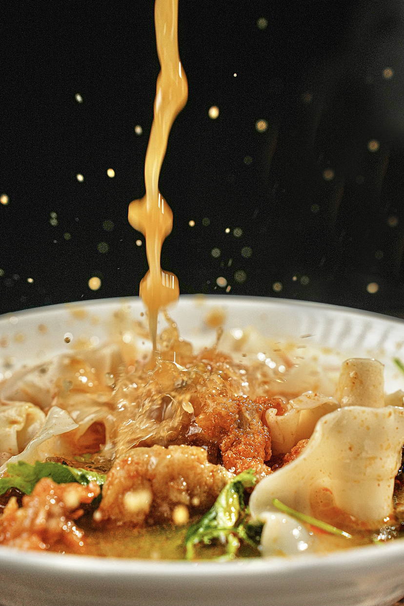 美食摄影|牛哇面