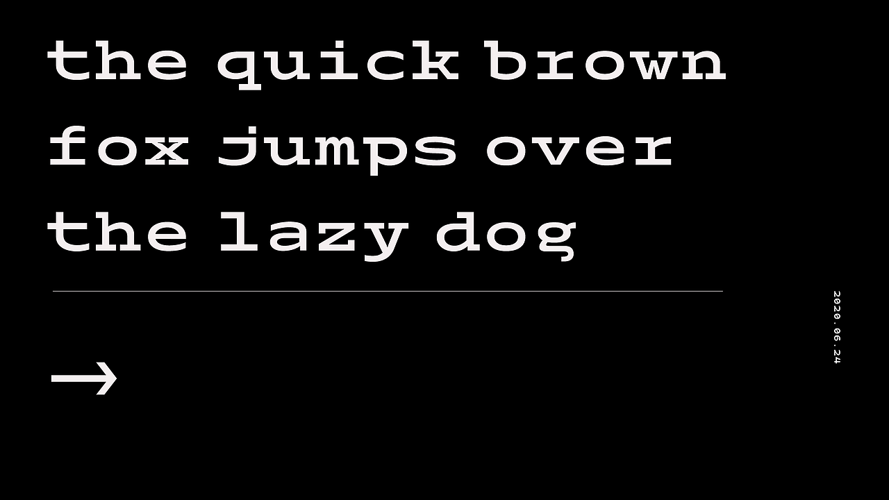 西文等宽字体 免费下载（图ZMjEzMzg4ODg0） - 字体/字形 - 站酷设计师李扑通原创素材 - 站酷ZCOOL